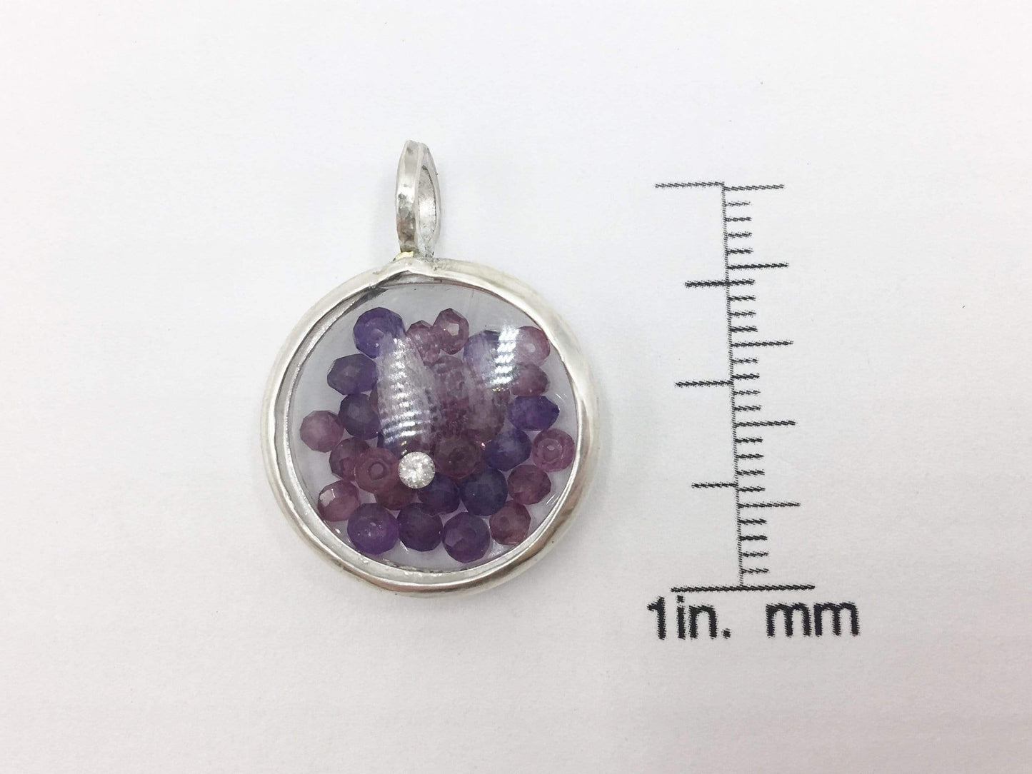 Small Purple Moving Rock Dome