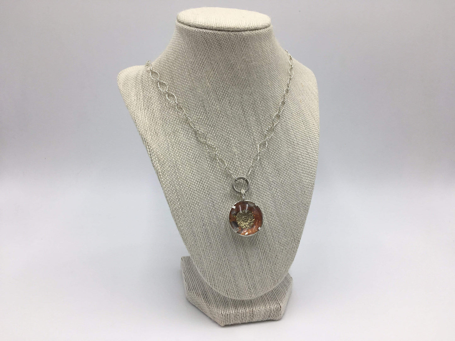 Orange Citrine Lost in Lace