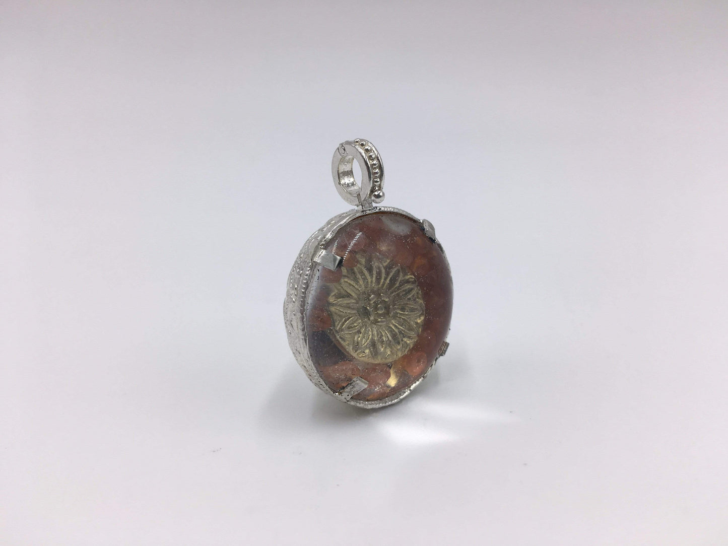 Orange Citrine Lost in Lace