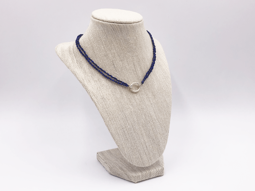 Beaded Lapis Sparkle