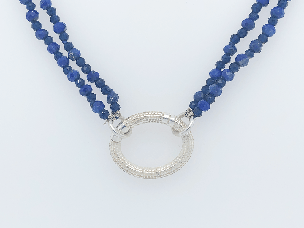 Beaded Lapis Sparkle