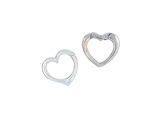 Silver Heart Closures