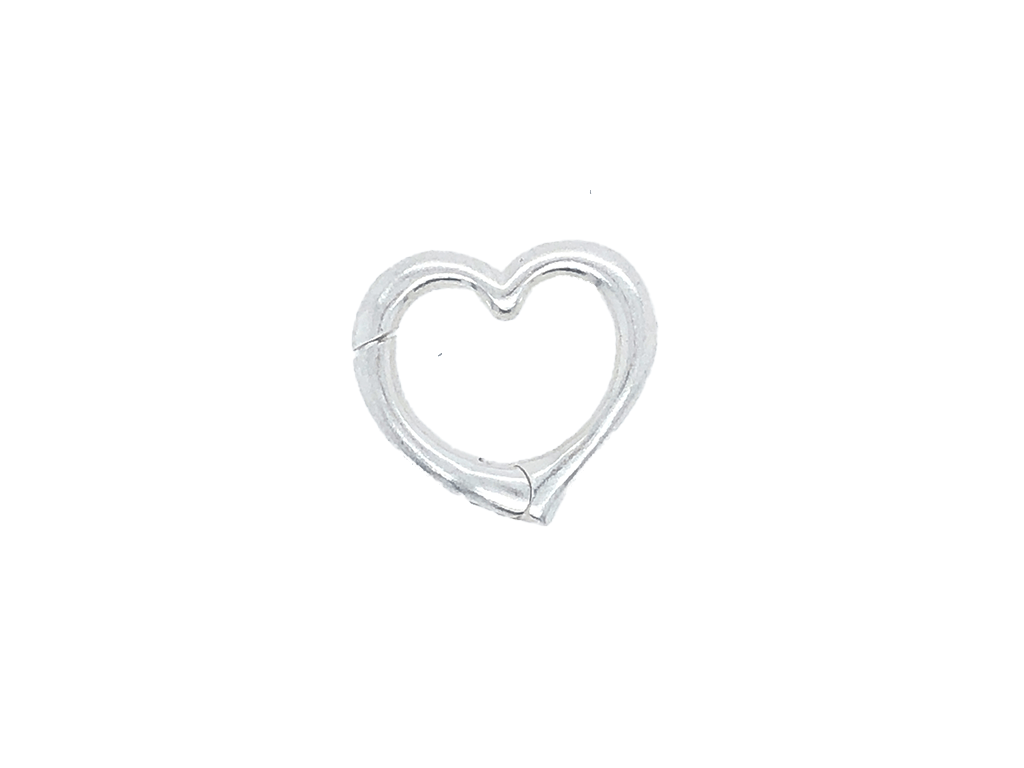 Silver Heart Closures