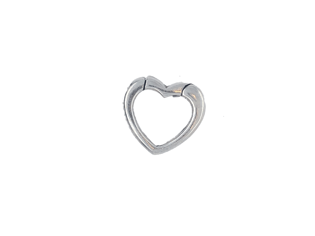 Silver Heart Closures