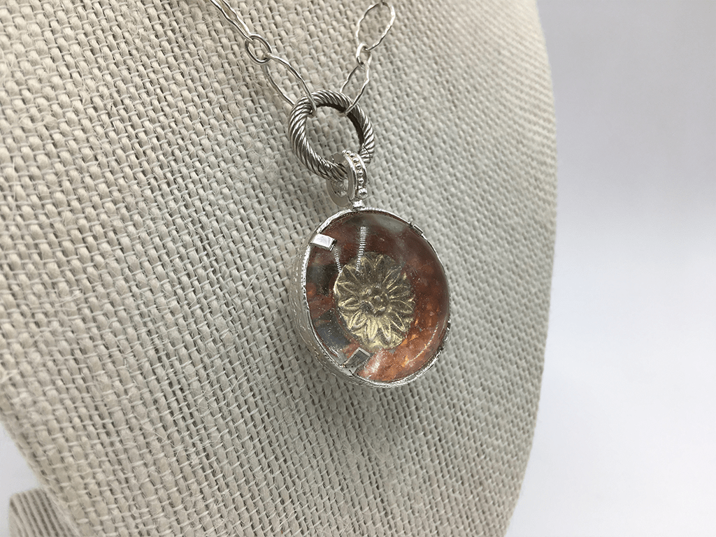 Small Silver Circular Closures