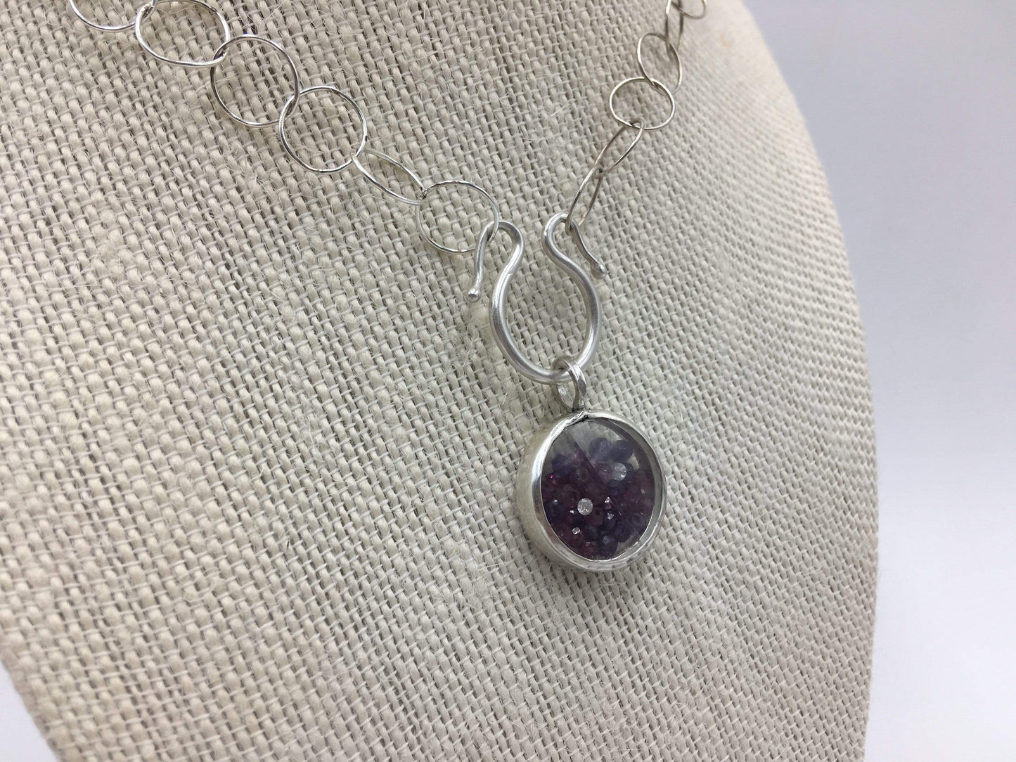 Small Purple Moving Rock Dome