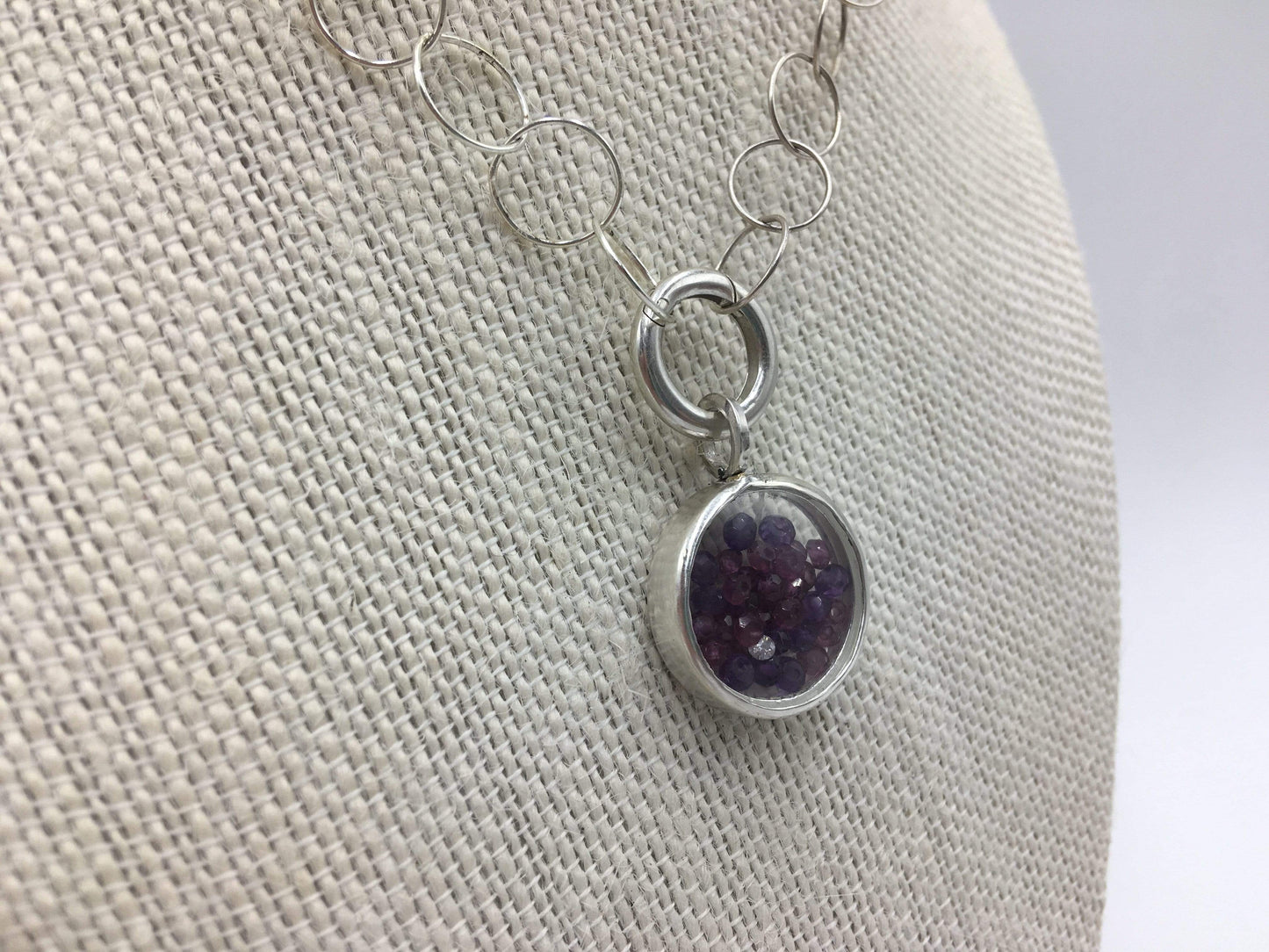 Small Purple Moving Rock Dome
