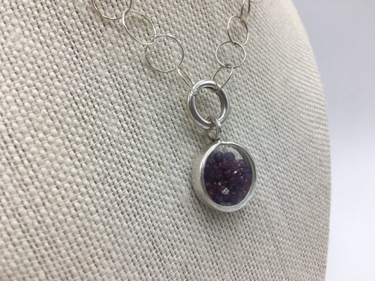 Small Purple Moving Rock Dome
