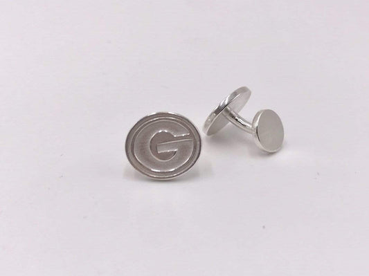 Rye Garnets Cuff Links,  Georgia Bulldogs Cuff Links, Green Bay Packers Cuff Links, Grambling State University Tigers Cuff Links, Greenwood Eagles Cuff Links