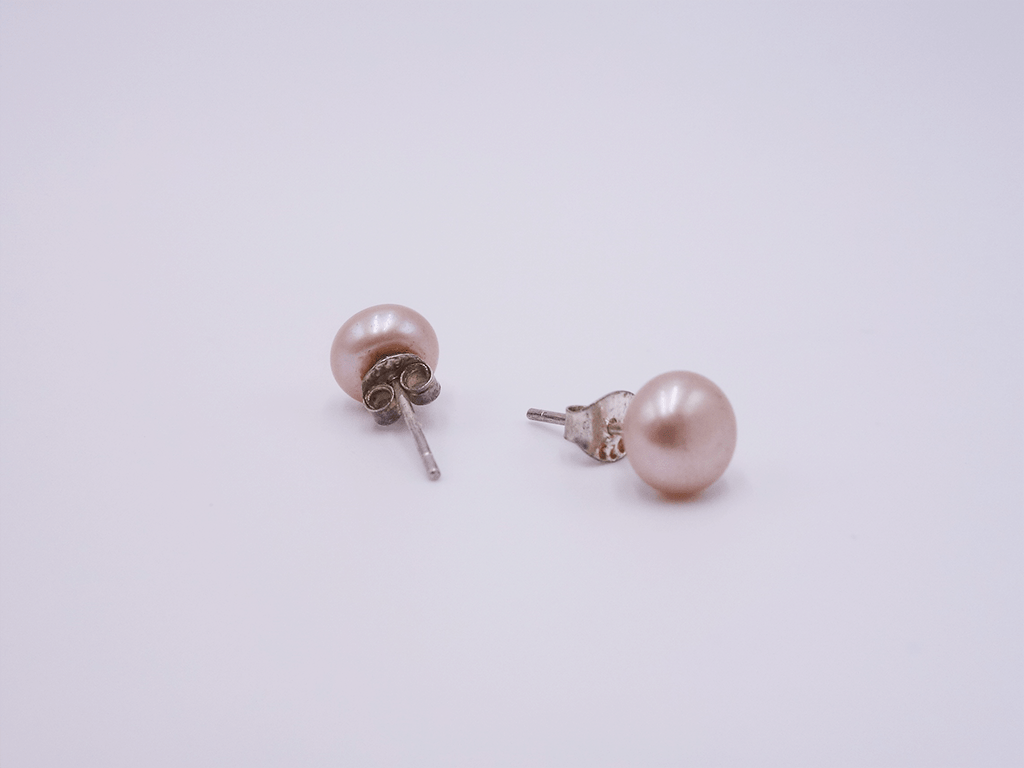 Pink Pearl Earring