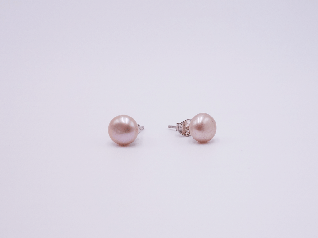 Pink Pearl Earring