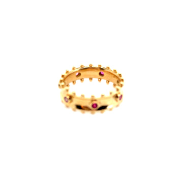Exquisite#Pink#Sapphire#Renaissance#Ring#18Kt#Gold#Size7#CanBeCreatedForOtherSizes#