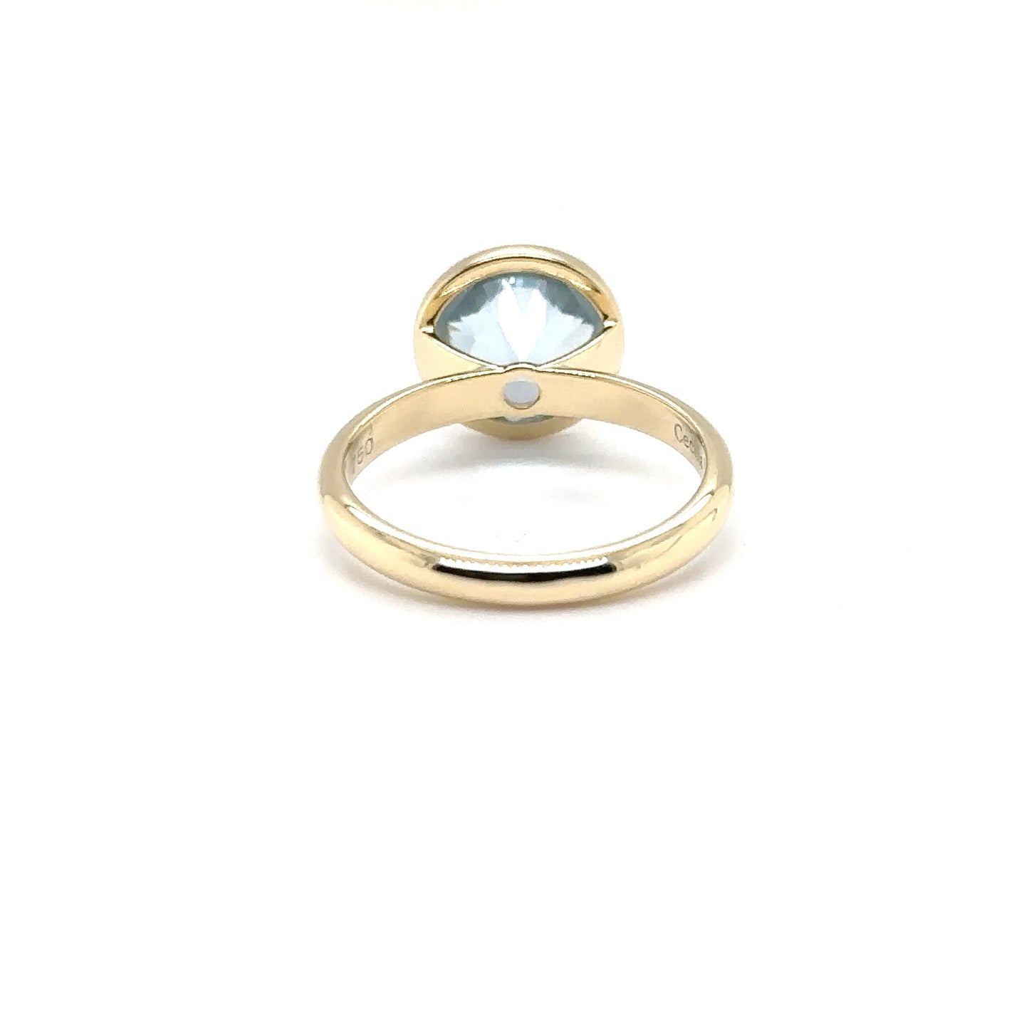 Aquamarine#Delight#Ring#Modern#Sleek#Design