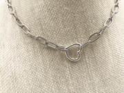 Silver Heart Closures