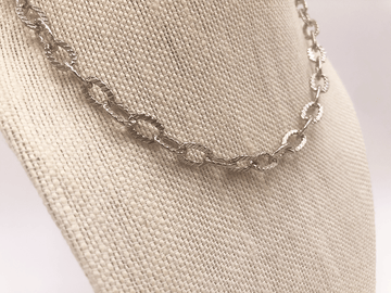 Silver Ridged Loop
