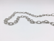 Silver Curved Loop