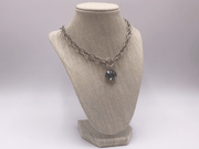 Silver Curved Loop