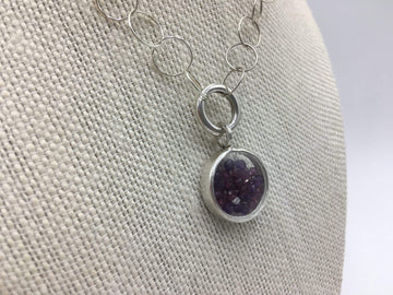 Small Purple Moving Rock Dome