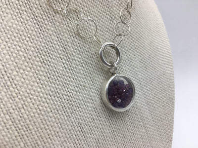 Small Purple Moving Rock Dome
