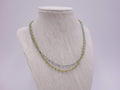 Peridot and Blue Topaz Necklace