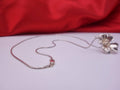 Spring Silver Flower Necklace