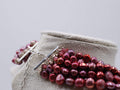 Multi Strand Pink Pearl Necklace