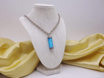 Murano Glass Pendant encased in Silver 