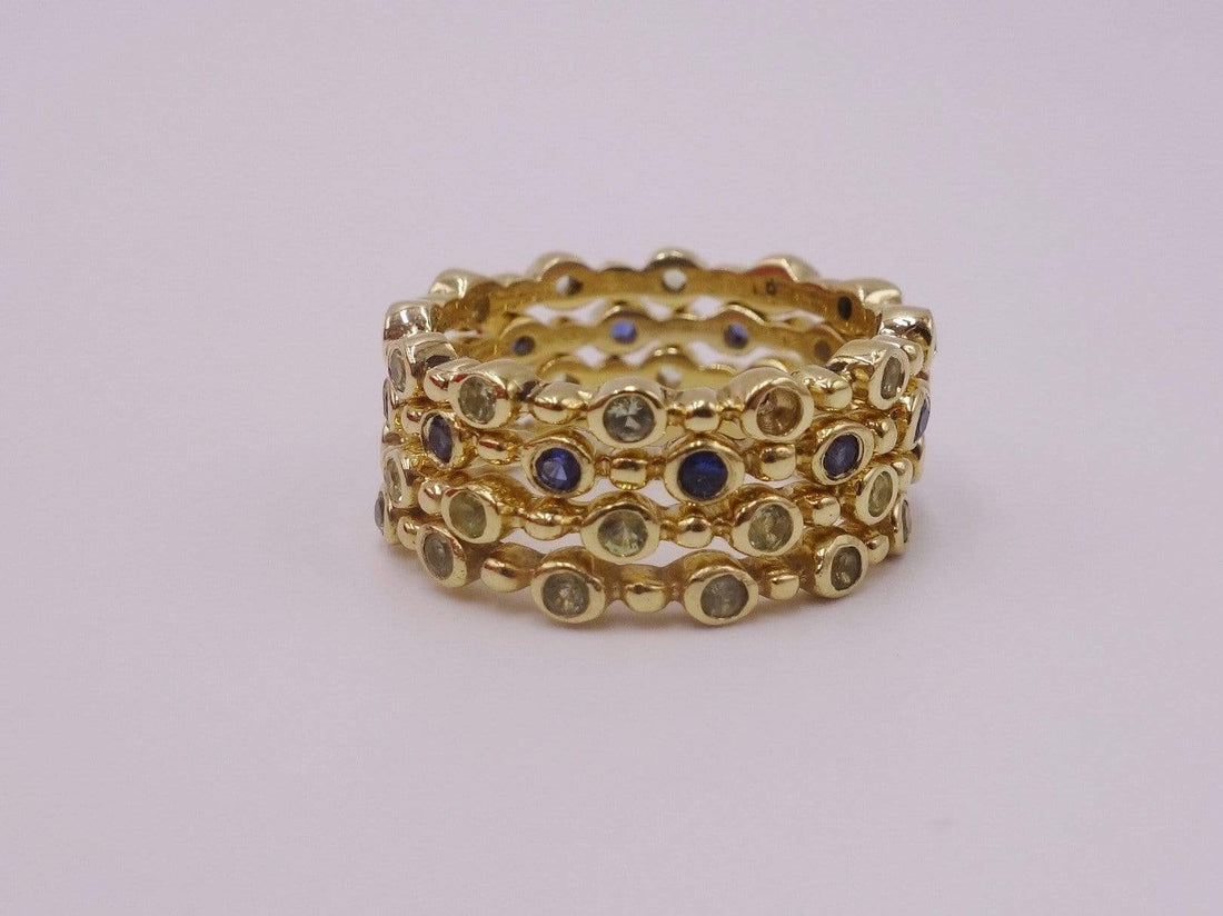 Unending Circle Gold Ring - Diamond