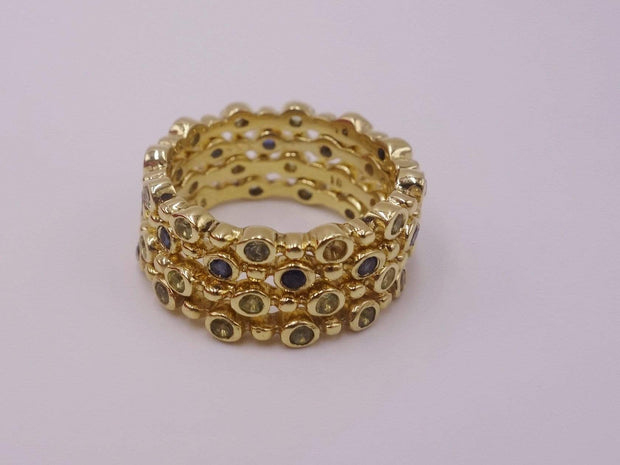Unending Circle Gold Ring - Diamond
