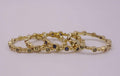 Unending Circle Gold Ring with Rubies
