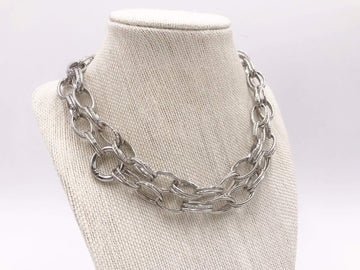 Silver Double Loop