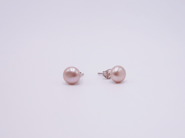 Pink Pearl Earring