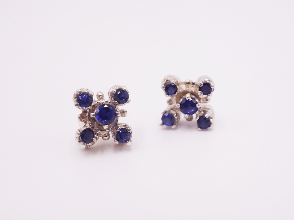 Sapphire Earrings